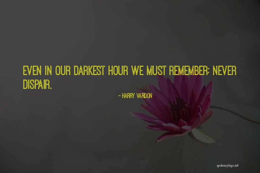 Ford Maddox Quotes By Harry Vardon
