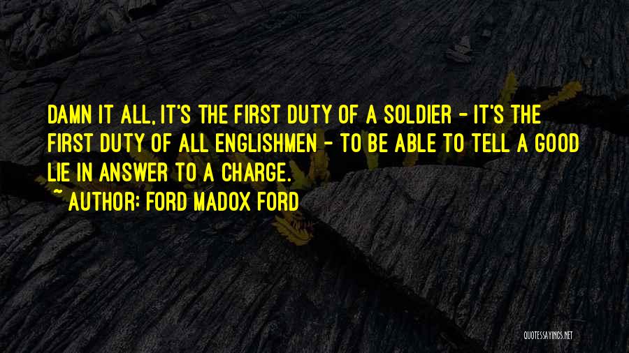 Ford Madox Ford Quotes 154797