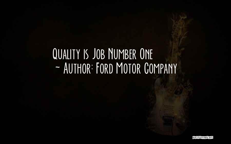 Ford Motor Company Quotes 475971