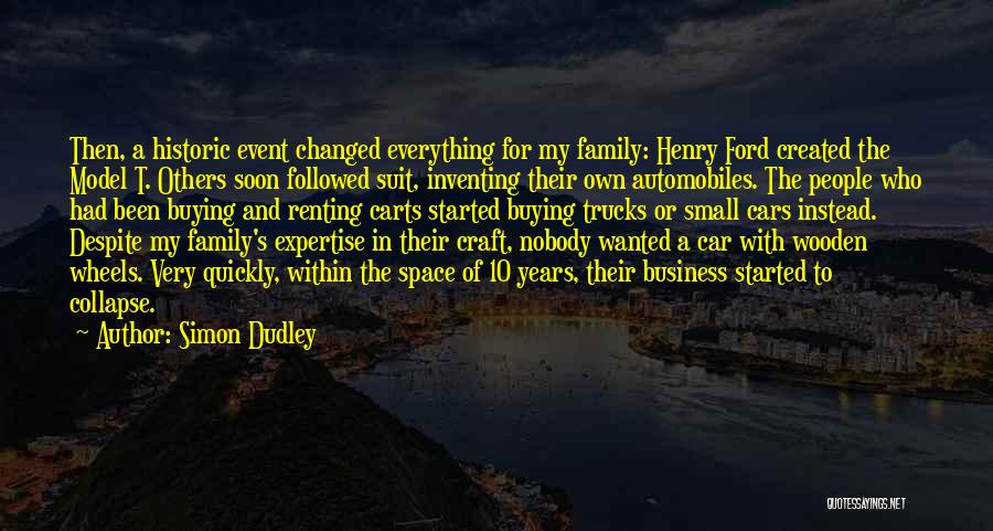 Ford Trucks Quotes By Simon Dudley
