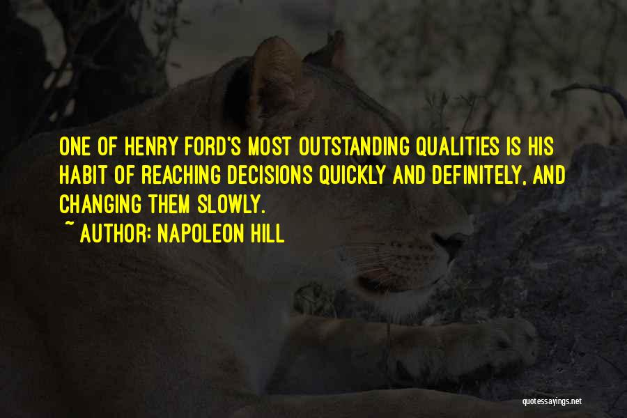 Ford's Quotes By Napoleon Hill