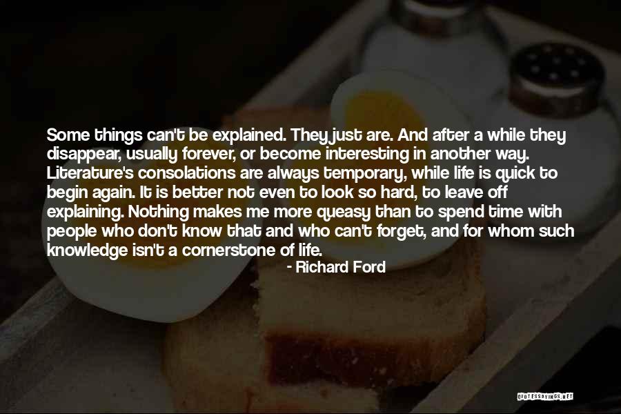 Ford's Quotes By Richard Ford