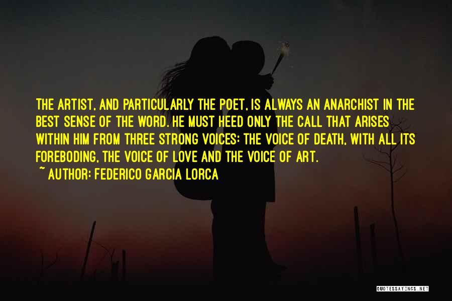 Foreboding Quotes By Federico Garcia Lorca