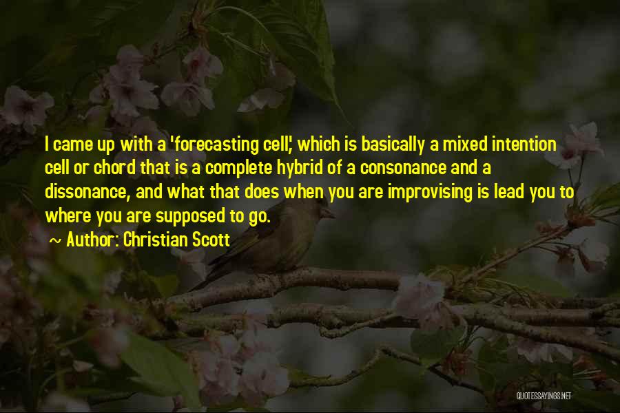 Forecasting Quotes By Christian Scott