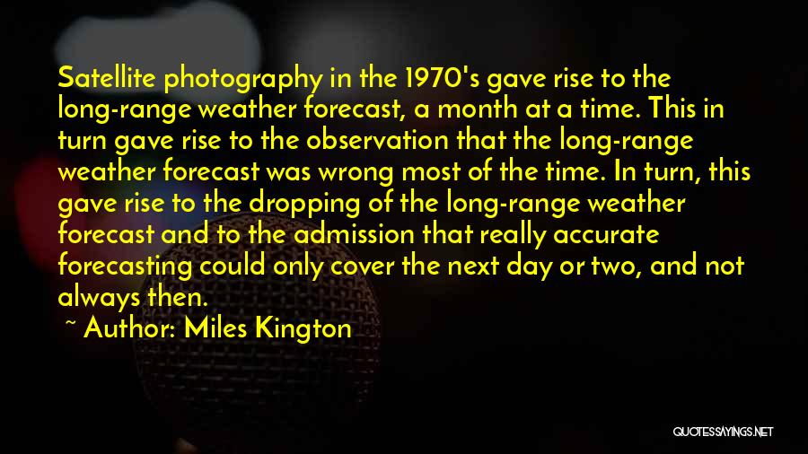 Forecasting Quotes By Miles Kington
