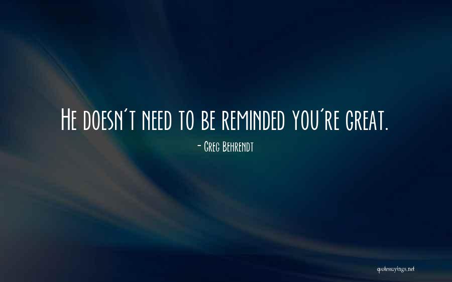 Forefeet Quotes By Greg Behrendt Forefeet Quotes By Greg Behrendt