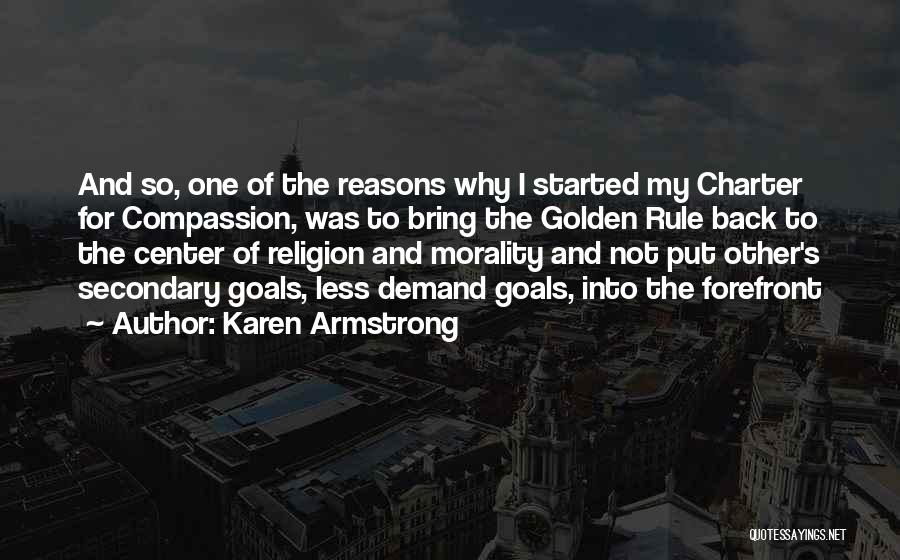 Forefront Quotes By Karen Armstrong