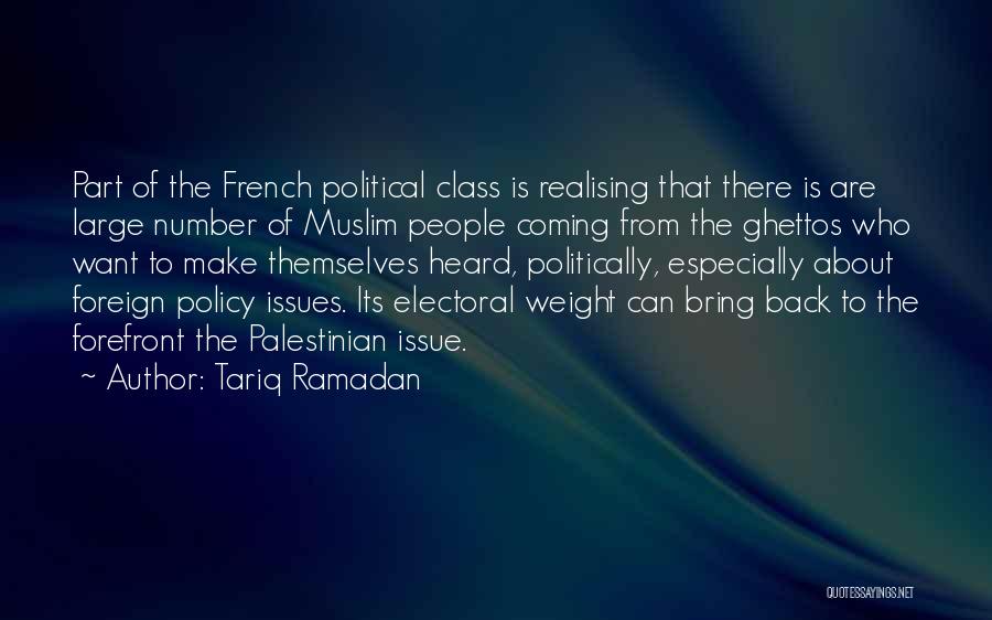 Forefront Quotes By Tariq Ramadan