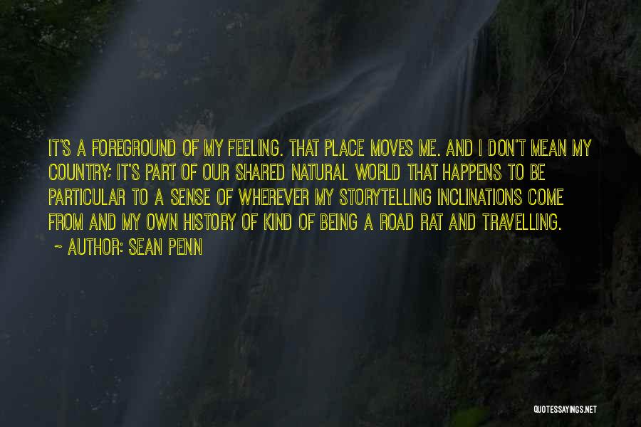 Foreground Quotes By Sean Penn