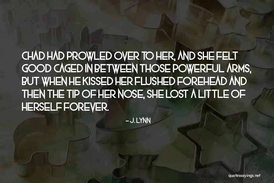 Forehead And Nose Quotes By J. Lynn Forehead And Nose Quotes By J. Lynn