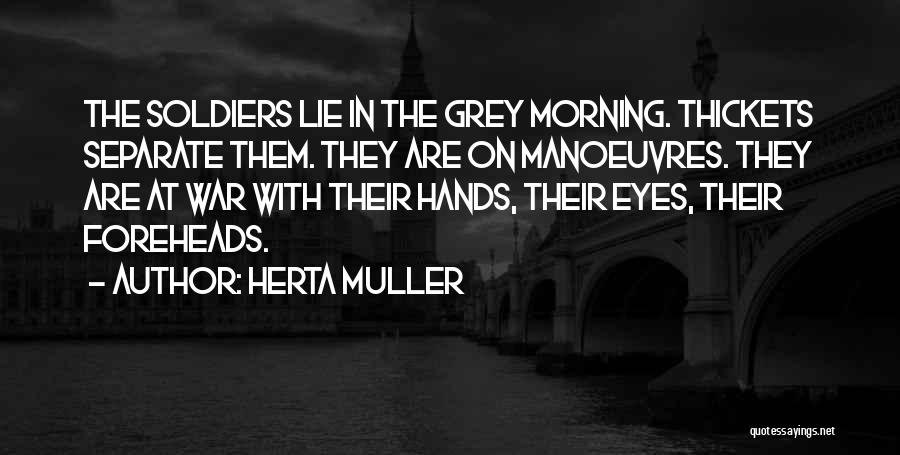 Foreheads Quotes By Herta Muller