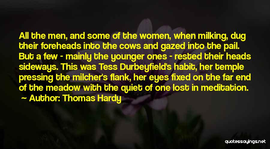 Foreheads Quotes By Thomas Hardy