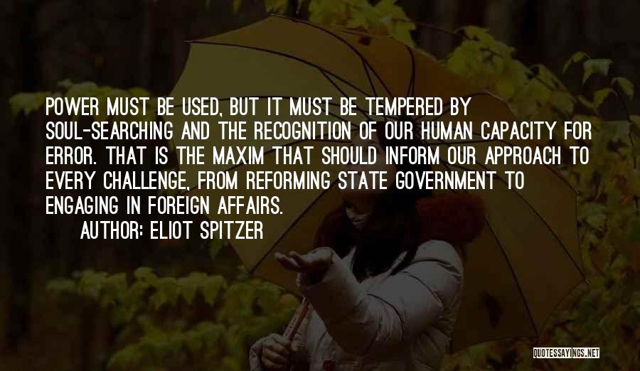 Foreign Affairs Quotes By Eliot Spitzer