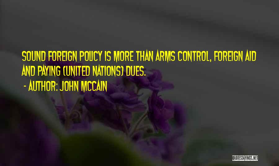 Foreign Aid Quotes By John McCain