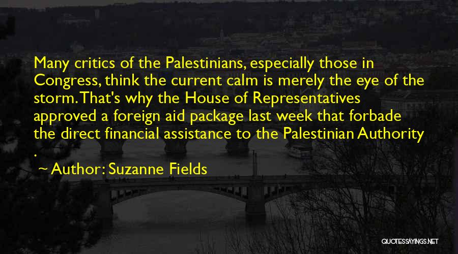 Foreign Aid Quotes By Suzanne Fields