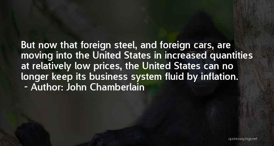 Foreign Car Quotes By John Chamberlain