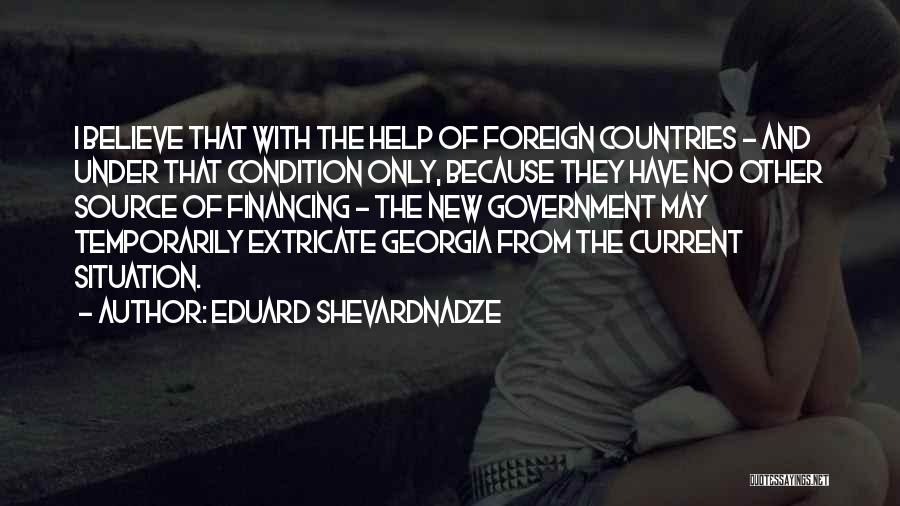 Foreign Countries Quotes By Eduard Shevardnadze