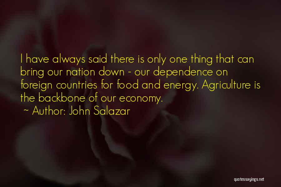 Foreign Countries Quotes By John Salazar