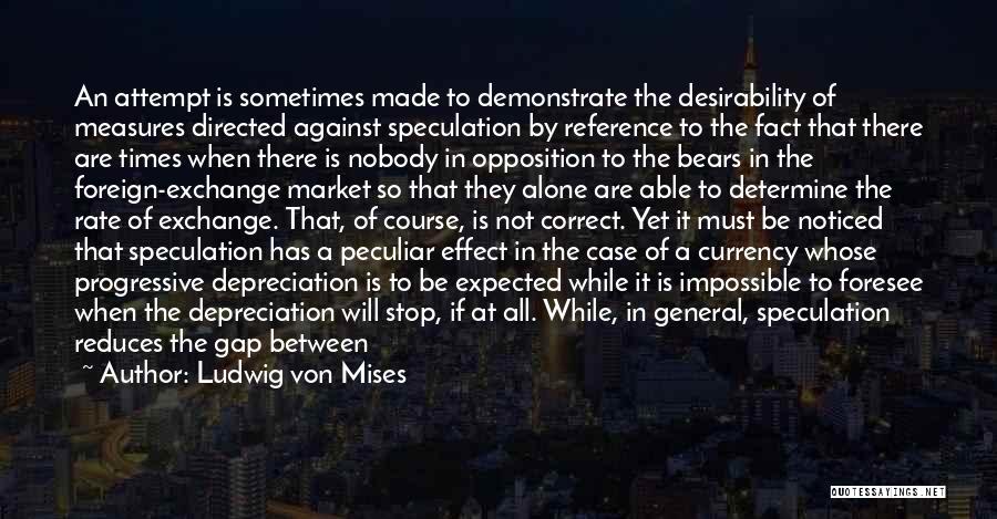 Foreign Exchange Rate Quotes By Ludwig Von Mises