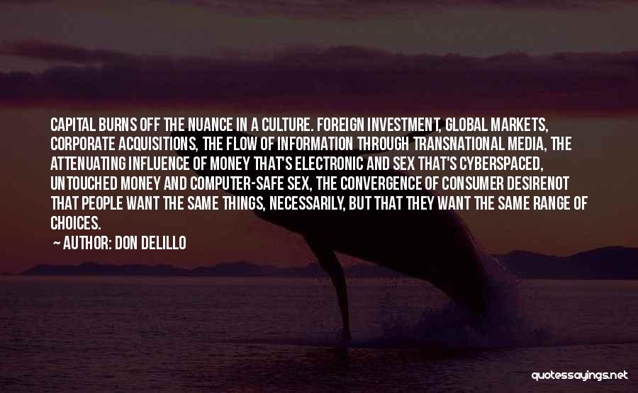 Foreign Investment Quotes By Don DeLillo