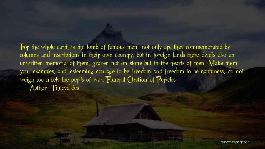 Foreign Lands Quotes By Thucydides