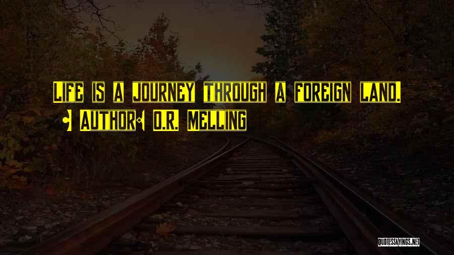 Foreign Life Quotes By O.R. Melling