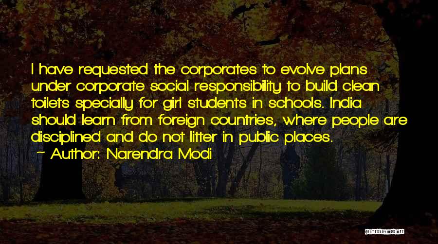 Foreign Places Quotes By Narendra Modi