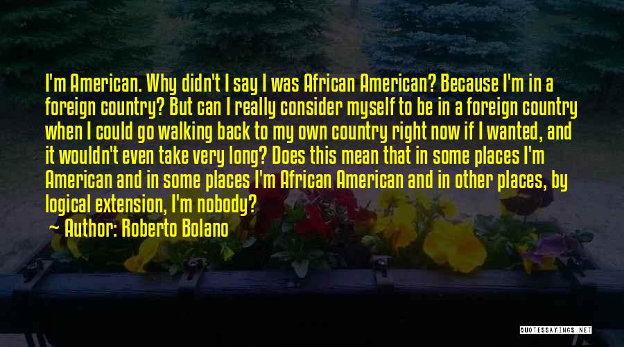 Foreign Places Quotes By Roberto Bolano