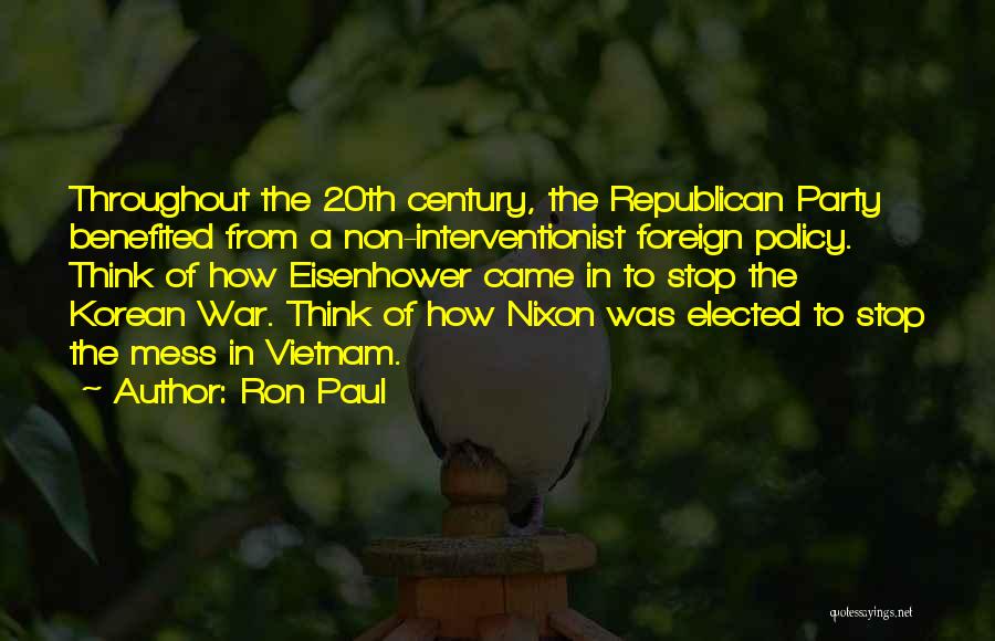 Foreign Quotes By Ron Paul
