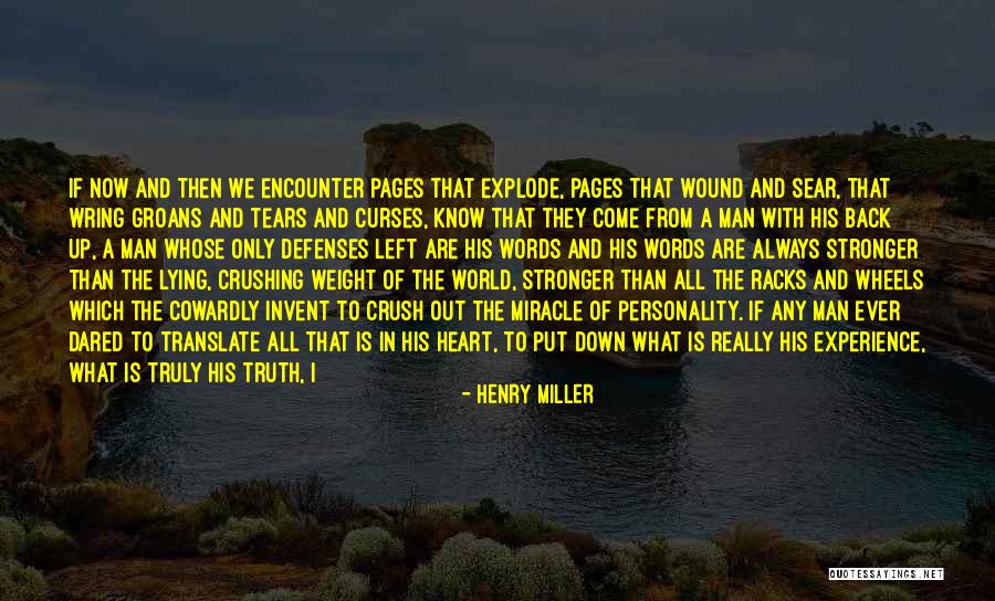 Forero Significado Quotes By Henry Miller