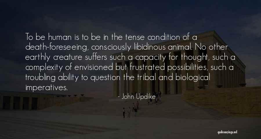 Foreseeing Quotes By John Updike