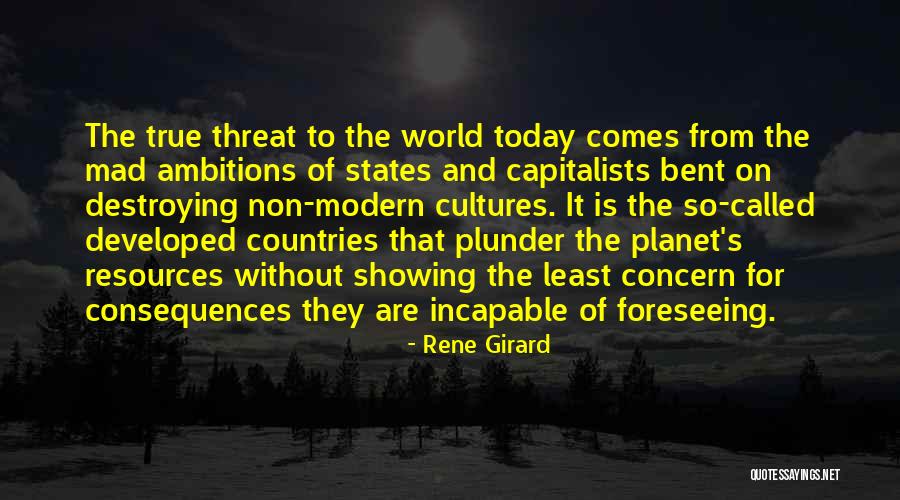 Foreseeing Quotes By Rene Girard Foreseeing Quotes By Rene Girard
