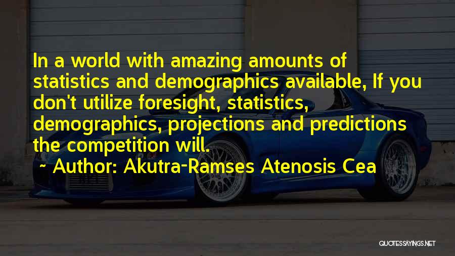 Foresight Quotes By Akutra-Ramses Atenosis Cea