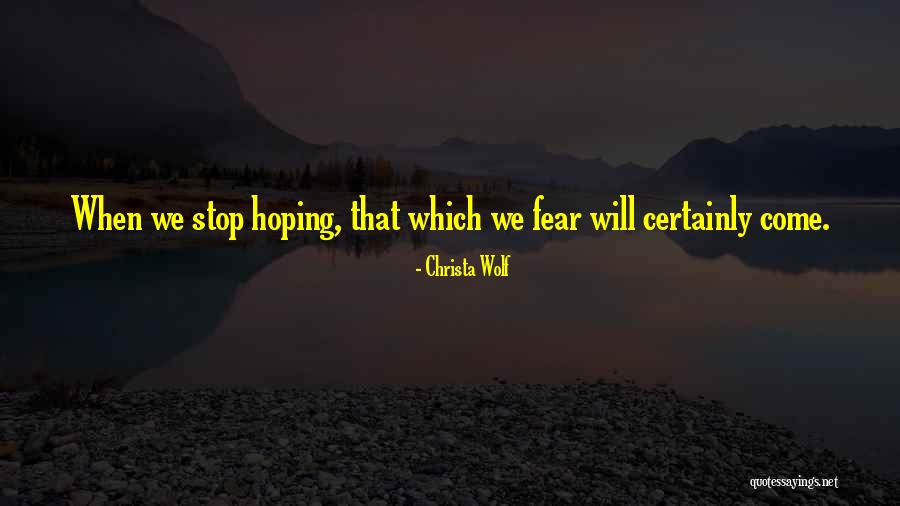 Foresighted Person Quotes By Christa Wolf Foresighted Person Quotes By Christa Wolf