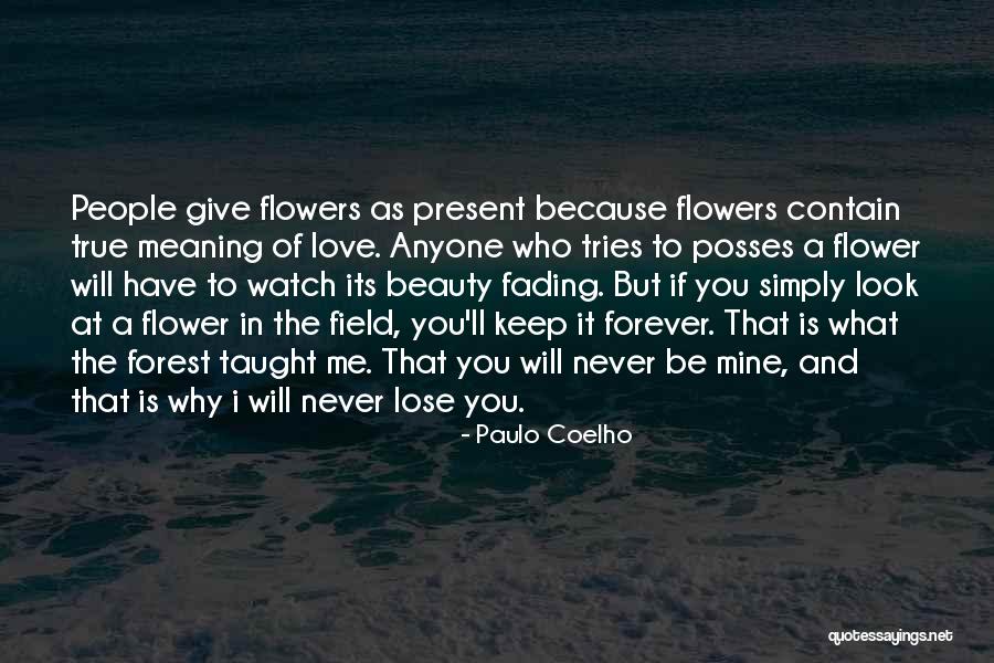 Forest And Love Quotes By Paulo Coelho