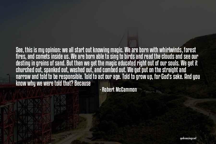 Forest Born Quotes By Robert McCammon