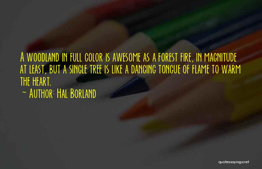 Forest Fire Quotes By Hal Borland
