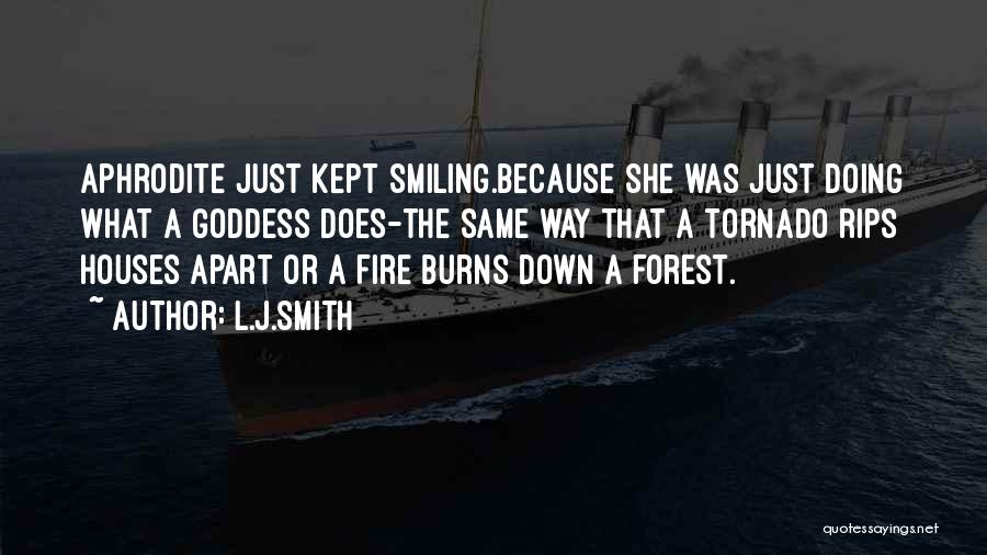 Forest Fire Quotes By L.J.Smith