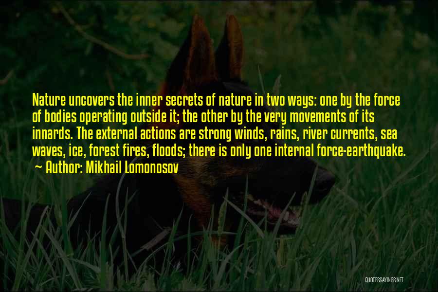 Forest Fires Quotes By Mikhail Lomonosov