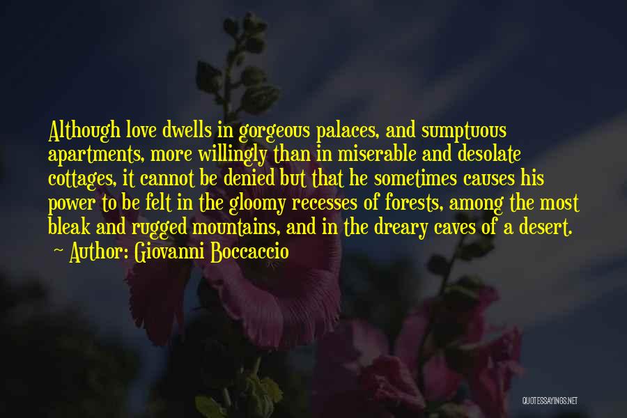Forests And Love Quotes By Giovanni Boccaccio
