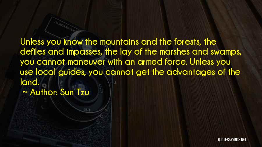 Forests And Mountains Quotes By Sun Tzu