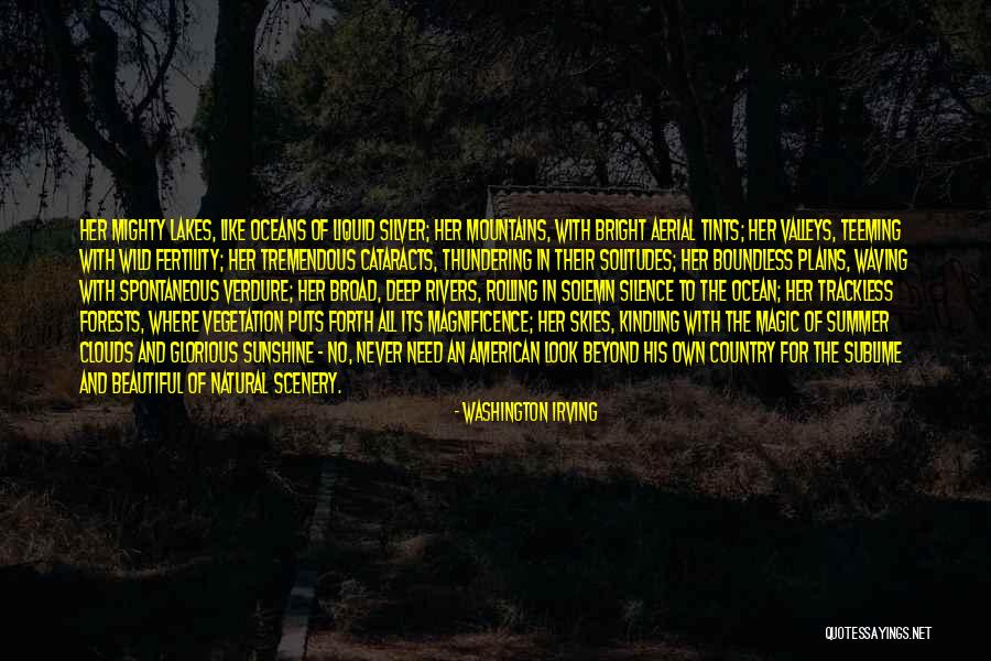 Forests And Mountains Quotes By Washington Irving Forests And Mountains Quotes By Washington Irving