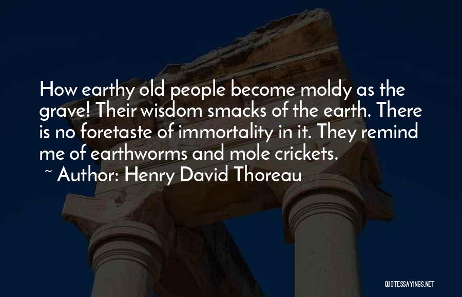 Foretaste Quotes By Henry David Thoreau