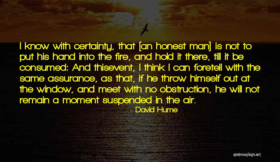 Foretell Quotes By David Hume Foretell Quotes By David Hume