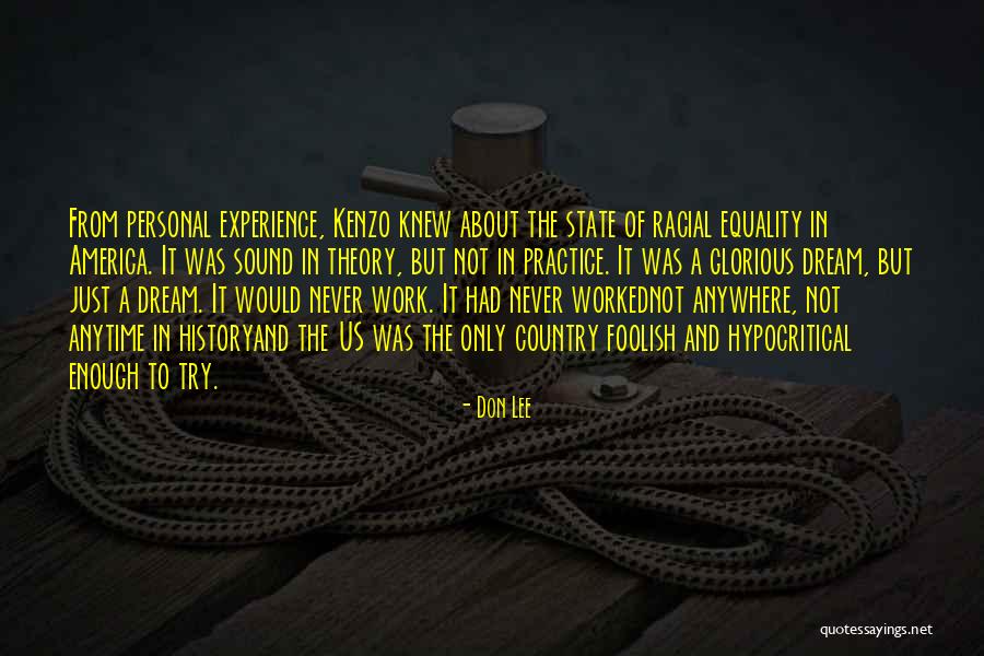 Forethinking Quotes By Don Lee Forethinking Quotes By Don Lee