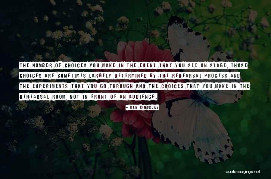 Forethought Life Quotes By Ben Kingsley Forethought Life Quotes By Ben Kingsley