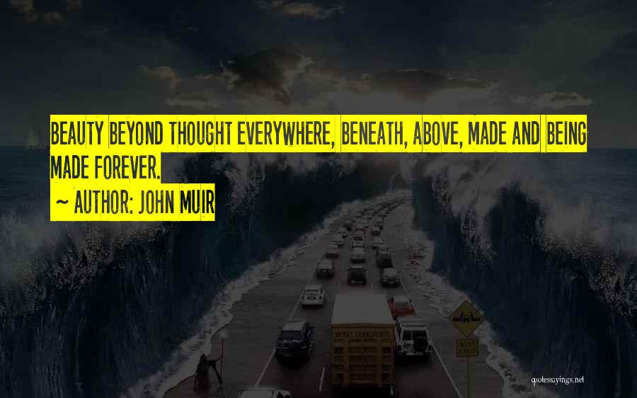 Forever And Beyond Quotes By John Muir