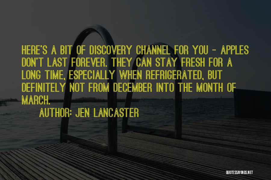 Forever Here For You Quotes By Jen Lancaster