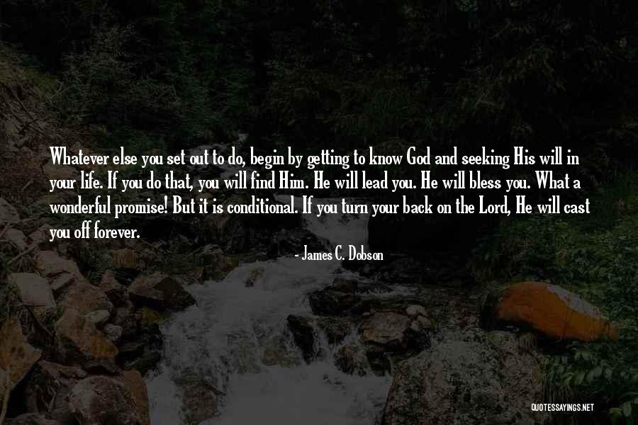 Forever His Quotes By James C. Dobson