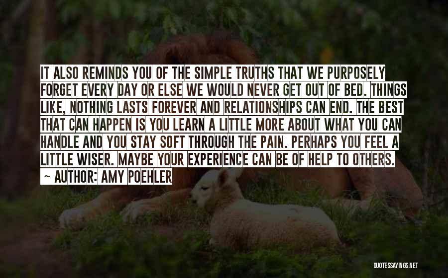 Forever Is Nothing Quotes By Amy Poehler